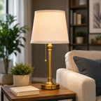 Modern Table Lamps, Table Lamps Set of 2, Warm Gold Table Lamps, Gold Bedside Lamps, Pull Chain Table Lamp, Linen Fabric Lamp Shade, Bedroom Table Lamp, Bedside Lamp, Nightstand Lamp, Living Room Table Lamp, Home Office Table Lamp, Modern Home Lighting, Decorative Table Lamp, Accent Table Lamp, Contemporary Table Lamp, Cozy Lighting, Ambient Lighting, Reading Lamp, Luxury Table Lamps, Indoor Lighting, Modern Home Décor, Bedroom Lighting, Living Room Lighting, Side Table Lamp, Small Table Lamp, Elegant Table